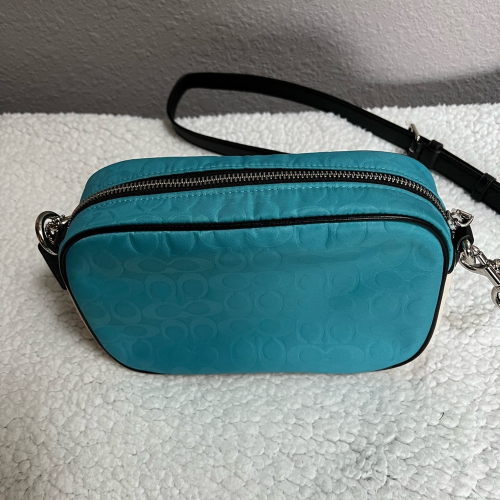 NEW 🚨💖COACH Jamie Camera Bag Aqua Pink Lemonade NEW WITH TAGS🔥🚨 (Reg.$298) - Picture 6 of 16